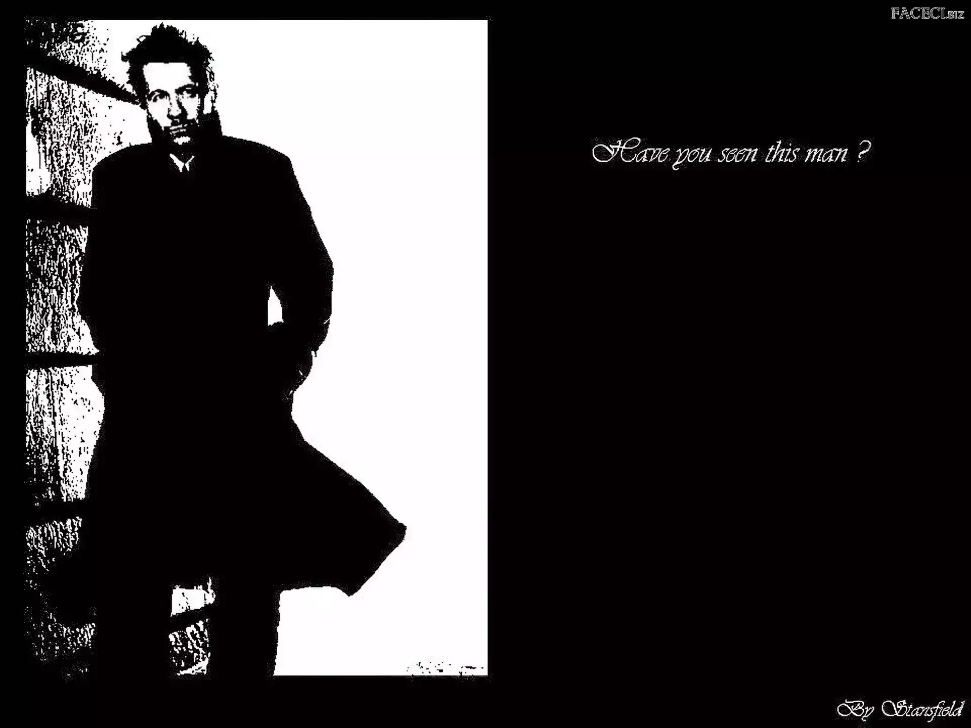 Gary Oldman, czarny płaszcz