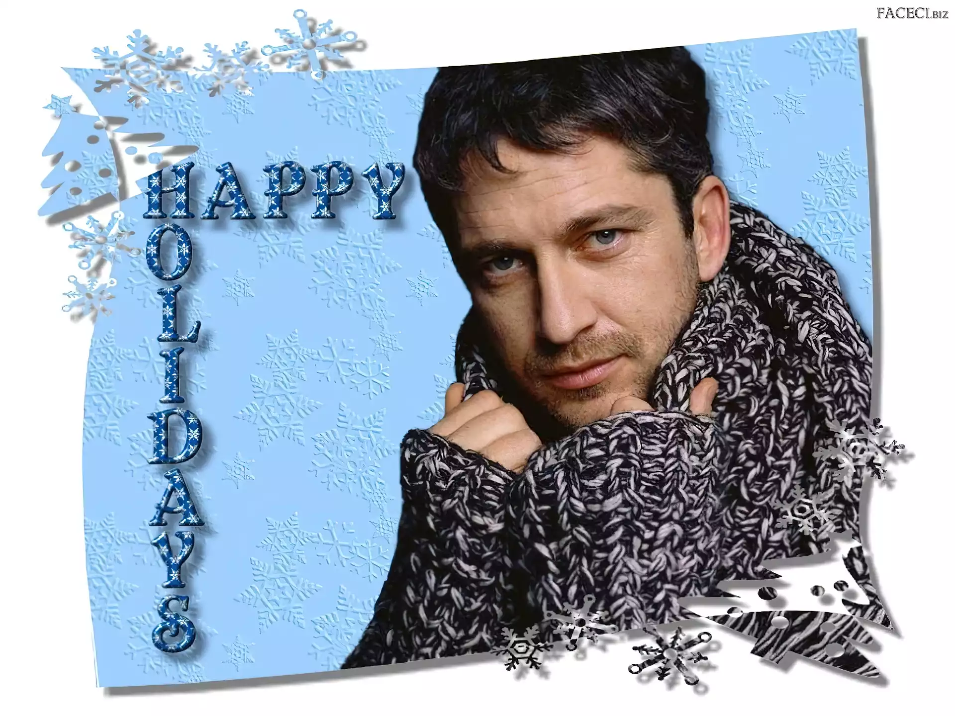 happy holidays, Gerard Butler