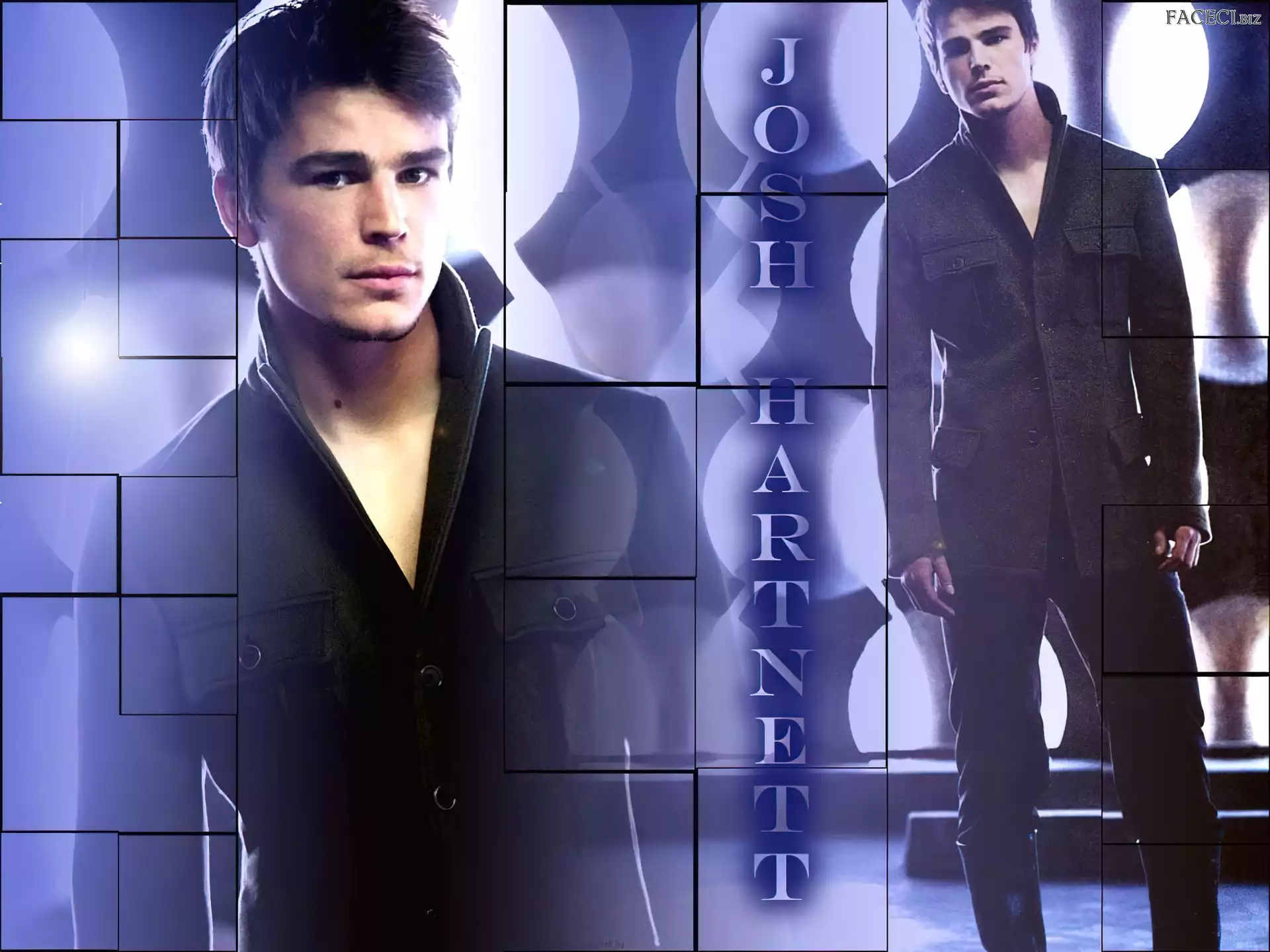 Josh Hartnett, czarny strój